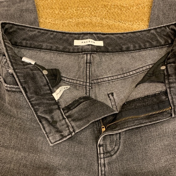 Pacsun Size 27 Mom Light Black Jean - Picture 4 of 11